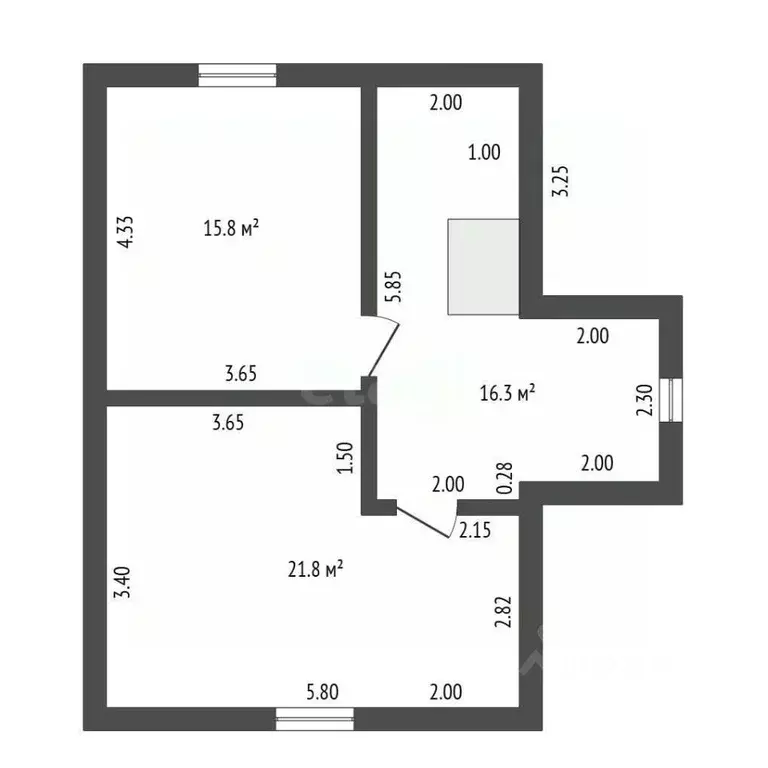 Дом в Ленинградская область, Ломоносовский район, д. Гостилицы ул. ... - Фото 2