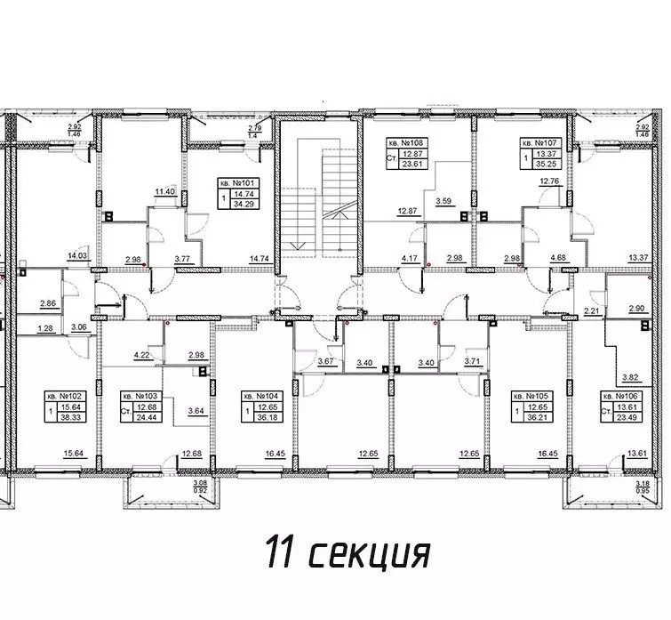 Студия Ленинградская область, Гатчинский район, д. Малое Верево ул. ... - Фото 1