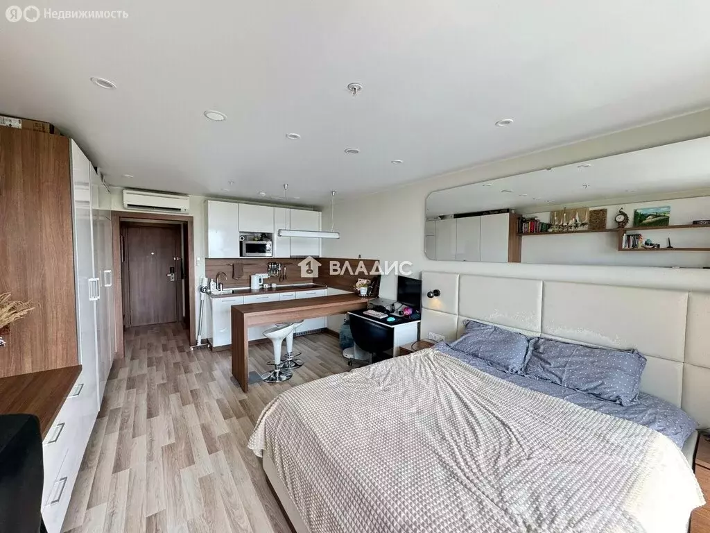 Квартира-студия: Москва, Митинская улица, 16 (39 м) - Фото 1