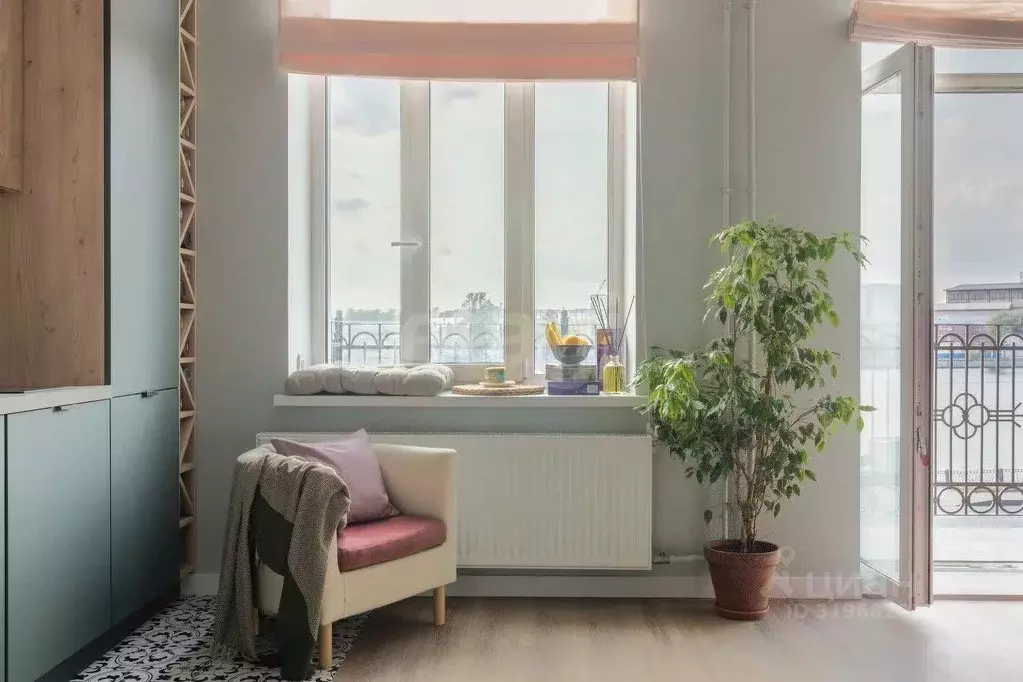 2-к кв. Санкт-Петербург Октябрьская наб., 108к1БД (50.0 м) - Фото 0