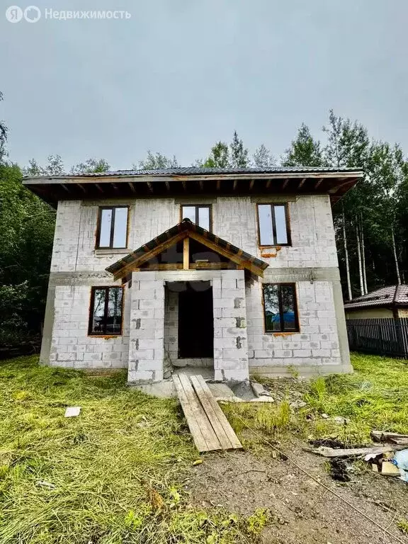 Дом в Рахьинское городское поселение, деревня Коккорево, коттеджный ... - Фото 1
