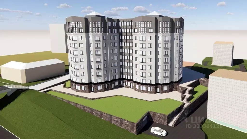 1-к кв. Ленинградская область, Выборг ул. 2-я Южная, 4 (39.84 м) - Фото 1