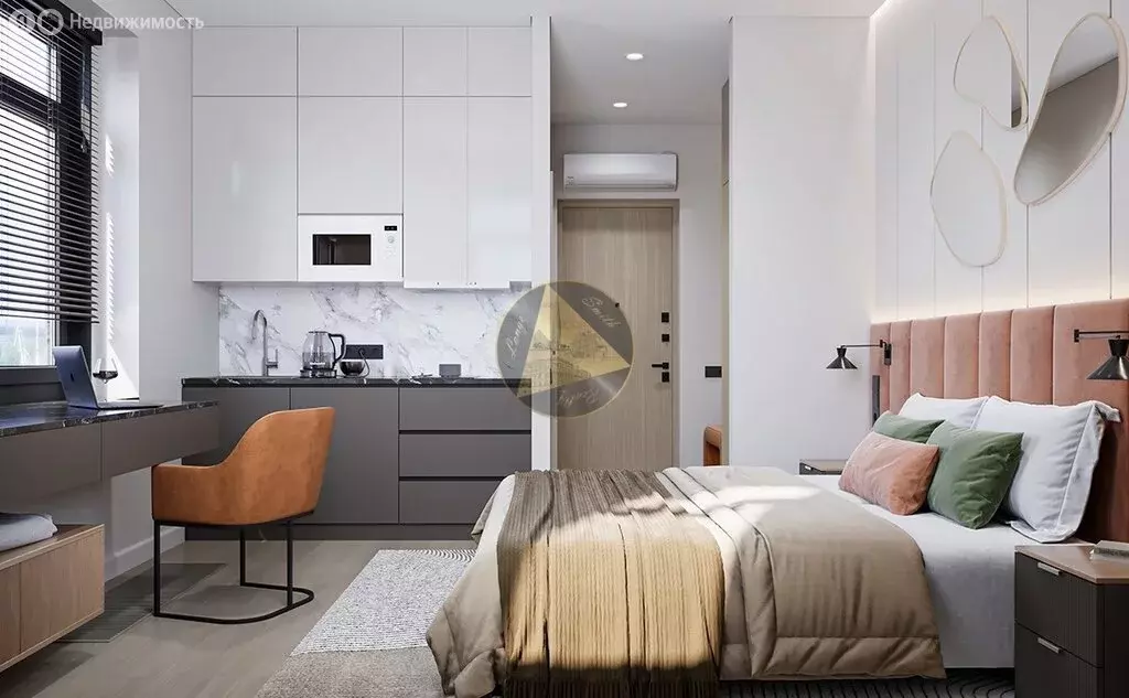 Квартира-студия: Санкт-Петербург, 17-я линия Васильевского острова, ... - Фото 1