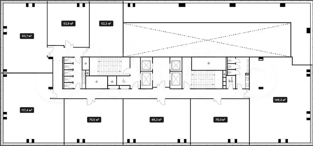 Продам офисное помещение, 75.5 м - Фото 1