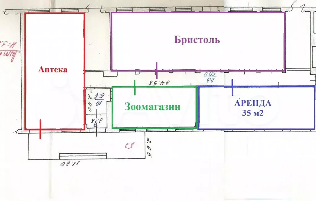 Торговая площадь на трафике  Магнита , 35 м - Фото 0