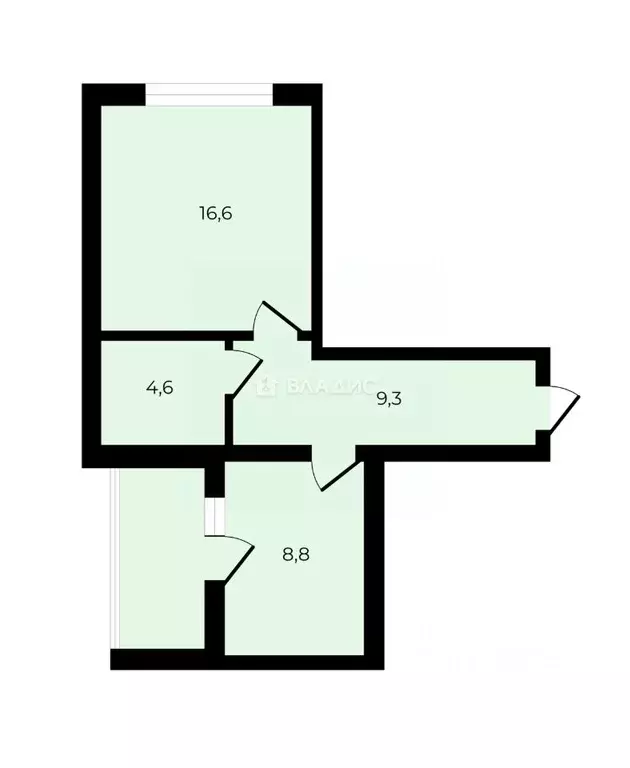 1-к кв. Севастополь ул. Комбрига Потапова, 37к3 (39.3 м) - Фото 2