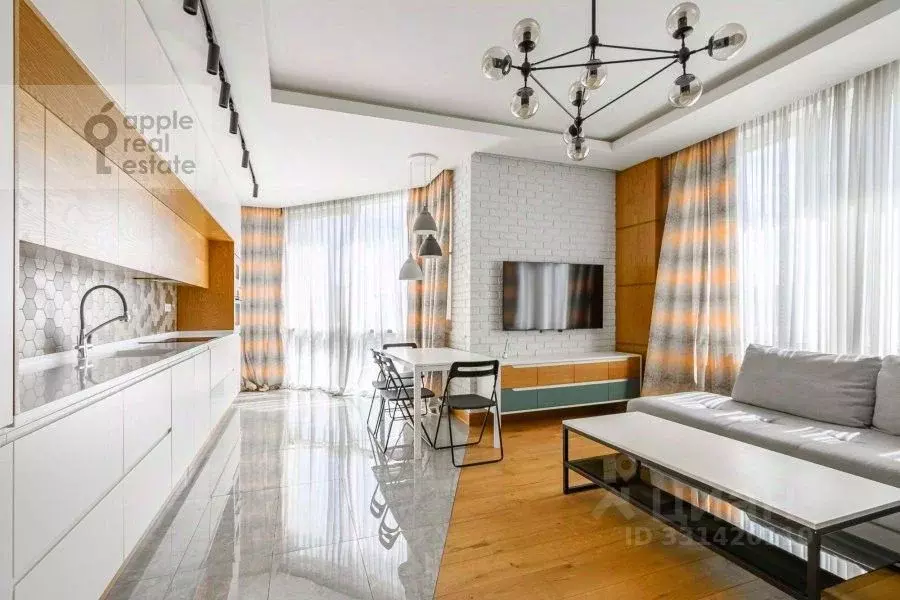 3-к кв. Москва Мосфильмовская ул., 88к6 (92.0 м) - Фото 1