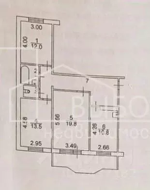 3-к кв. Томская область, Томск Солнечный мкр, ул. Герасименко, 1/6 ... - Фото 1