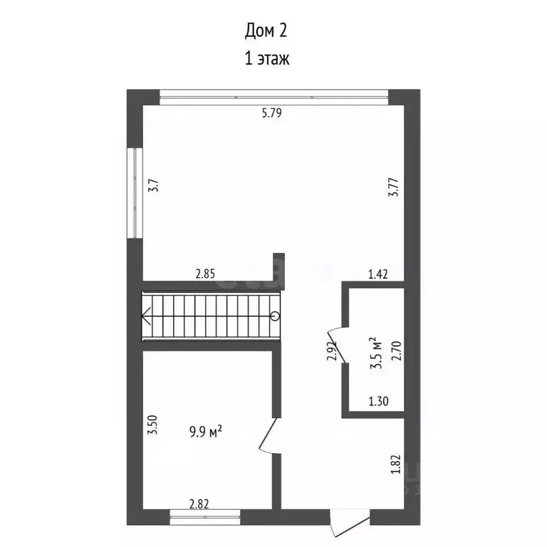 Дом в Тюменская область, Тюмень Зарека мкр, ул. Рейдовая (99 м) - Фото 2