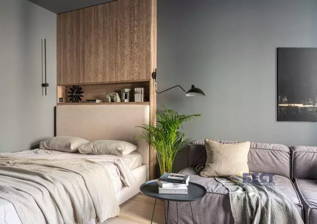 1-к кв. Москва Деловой Серебряный Фонтан кв-л,  (46.0 м) - Фото 1