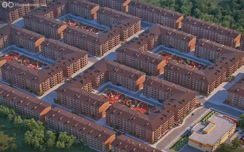 1-комнатная квартира: посёлок городского типа Яблоновский, улица ... - Фото 2