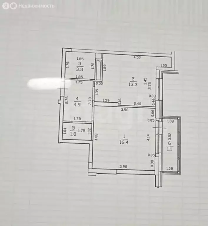 1-комнатная квартира: Казань, Чистопольская улица, 88 (39.7 м) - Фото 0