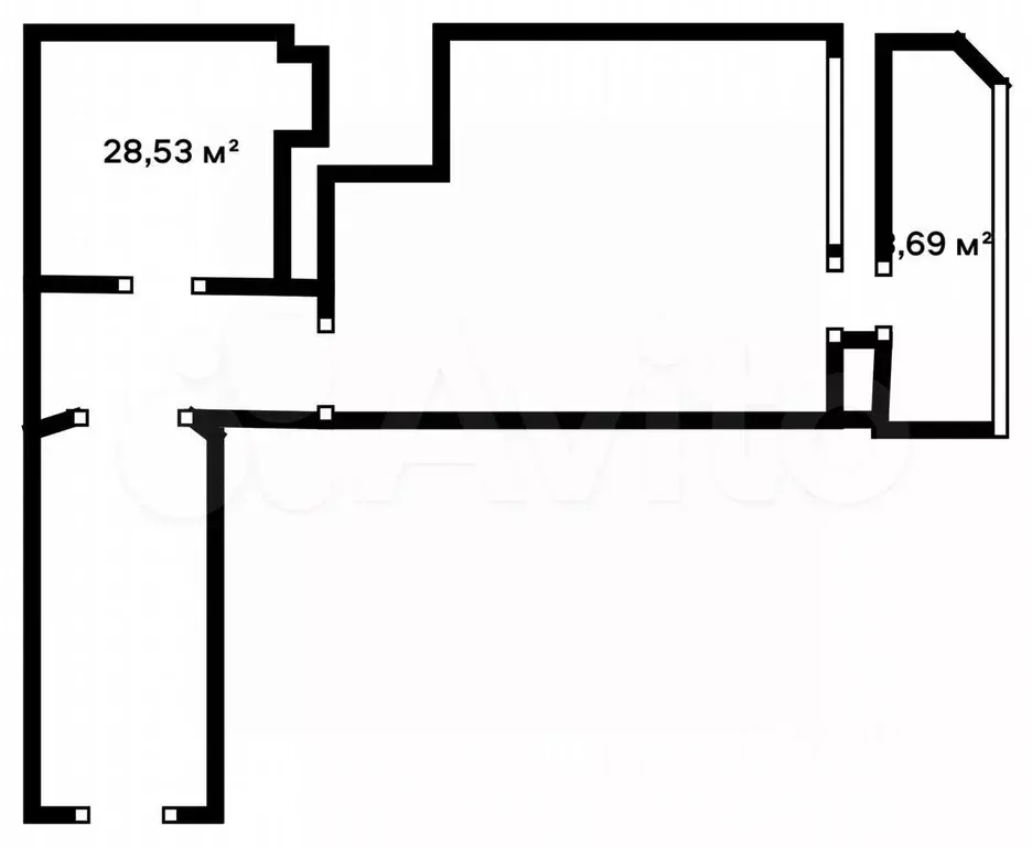 Студия Тюменская область, Тюменский муниципальный округ, д. Патрушева ... - Фото 2