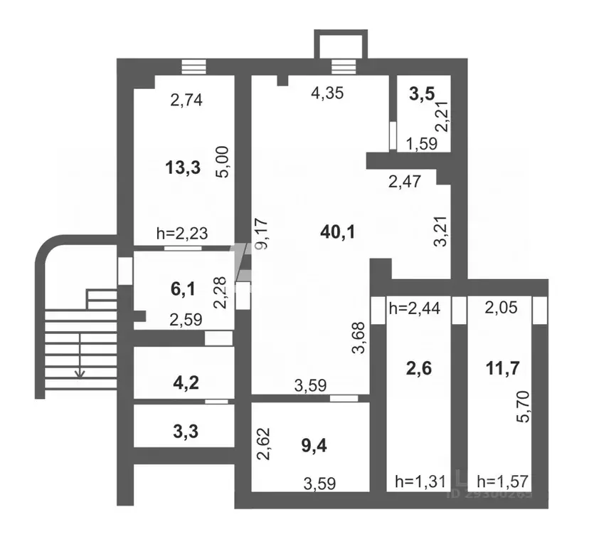 Торговая площадь в Челябинская область, Челябинск ул. Энгельса, 75А ... - Фото 2