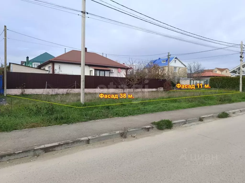 Участок в Краснодарский край, Анапа муниципальный округ, пос. ... - Фото 1