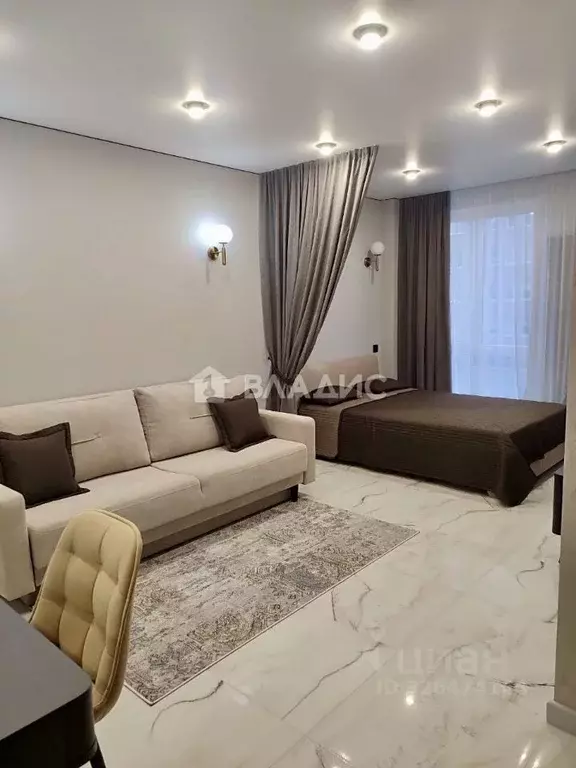 1-к кв. Калининградская область, Калининград ул. Гайдара, 90 (48.8 м) - Фото 0