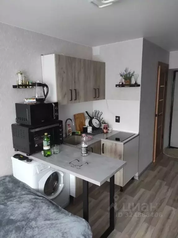 Студия Алтайский край, Барнаул ул. Антона Петрова, 197 (24.0 м) - Фото 1