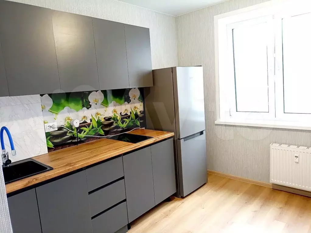 1-к. квартира, 38 м, 6/9 эт. - Фото 1