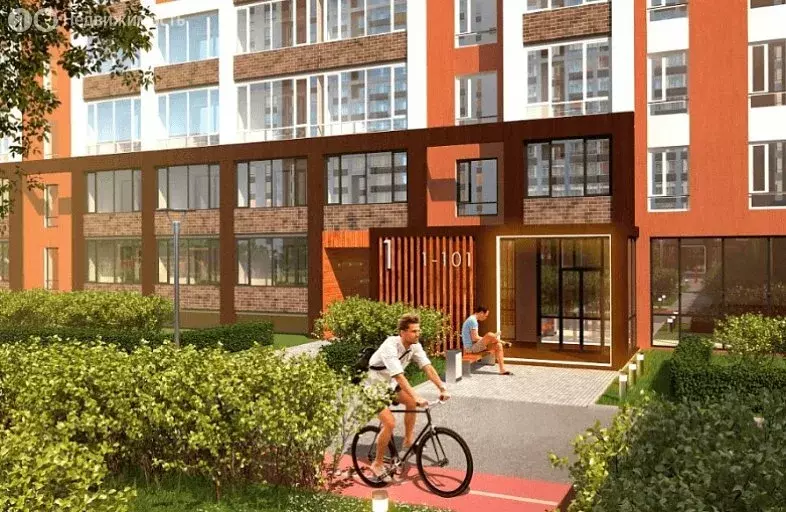 Квартира-студия: Тюмень, Обдорская улица, 1 (30 м) - Фото 1