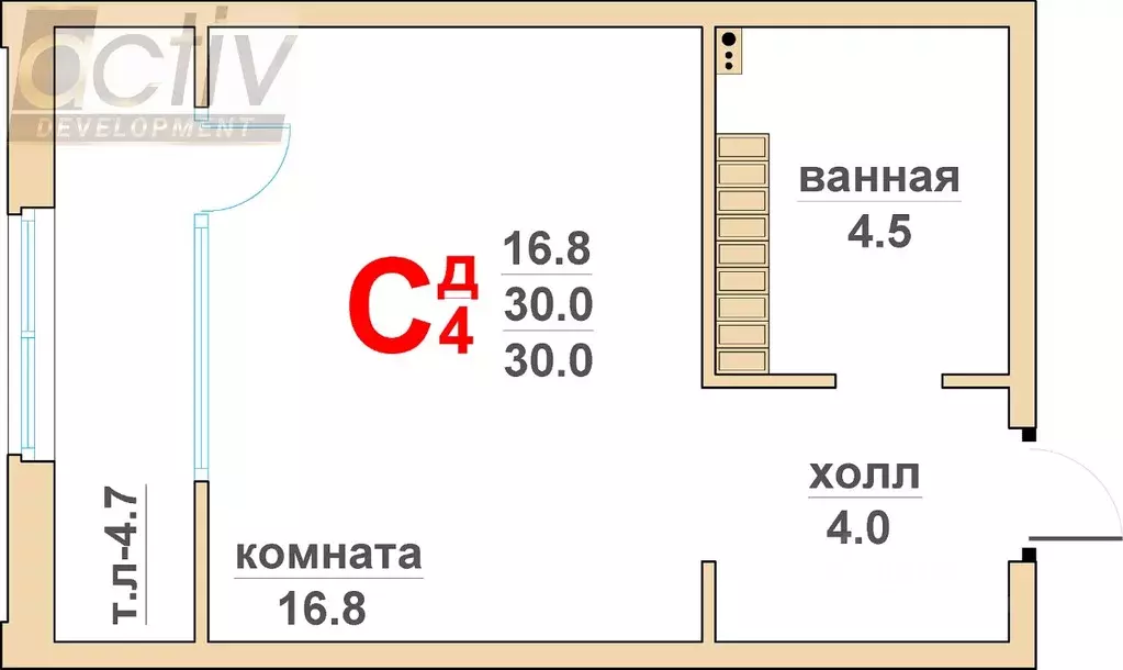 1-к кв. Свердловская область, Верхняя Пышма Гранд Успенский жилой ... - Фото 0
