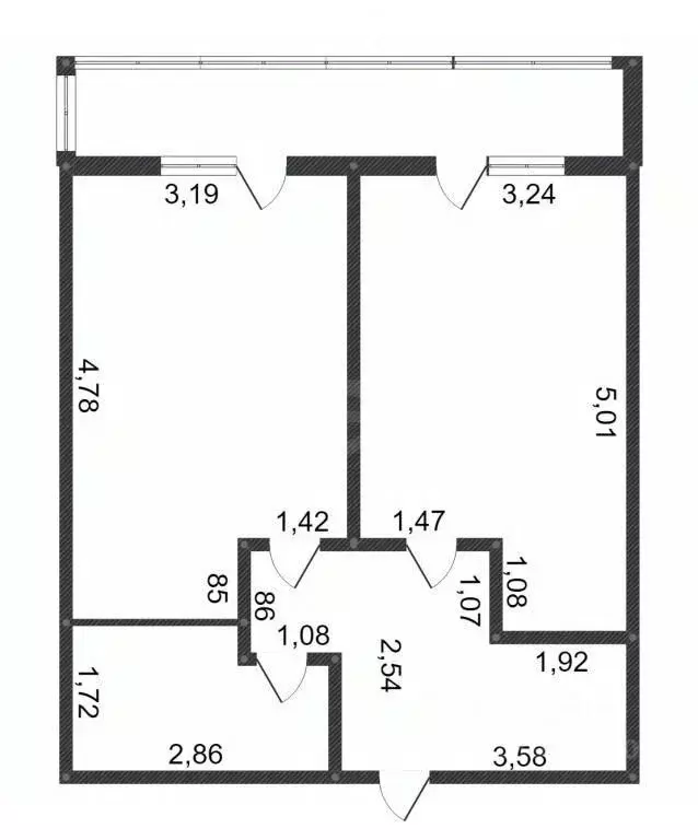 1-к кв. Тюменская область, Тюмень ул. Ю.-Р.Г. Эрвье, 24к4 (41.3 м) - Фото 0