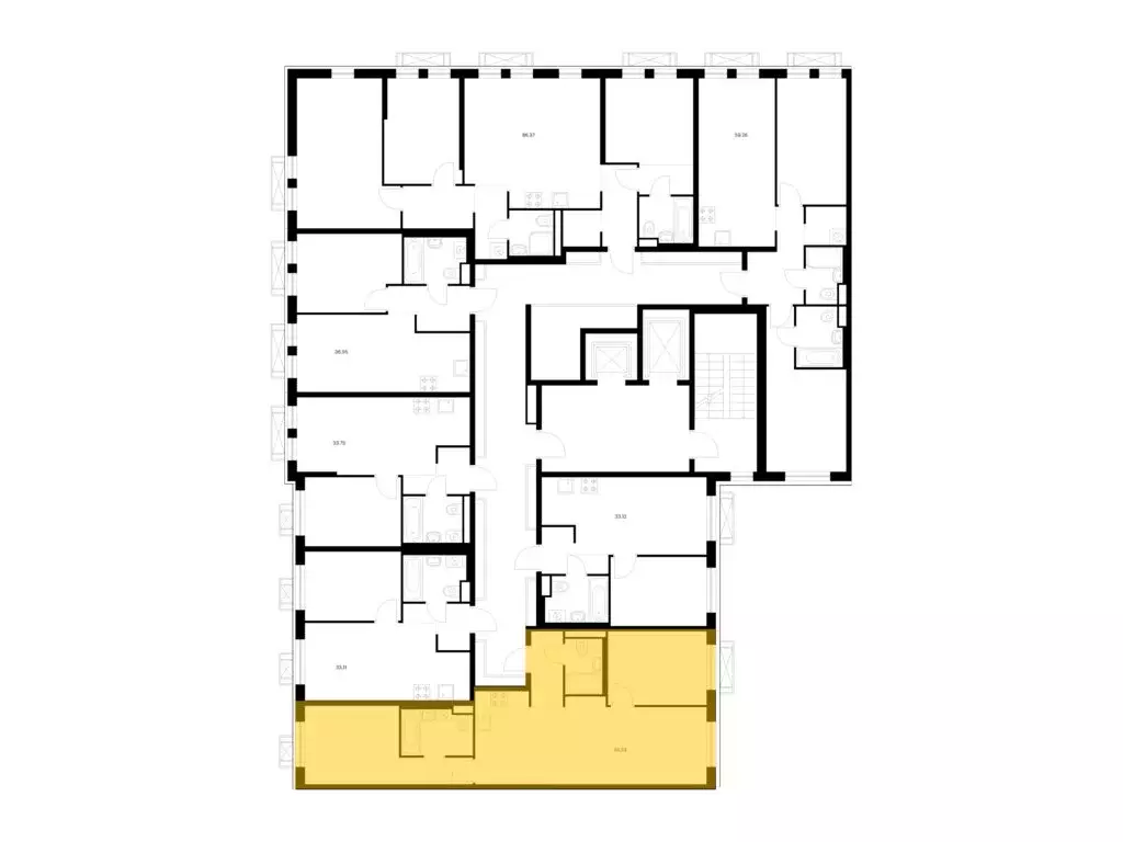 2-комнатная квартира: Улан-Удэ, Советская улица, 6/2 (61.33 м) - Фото 1