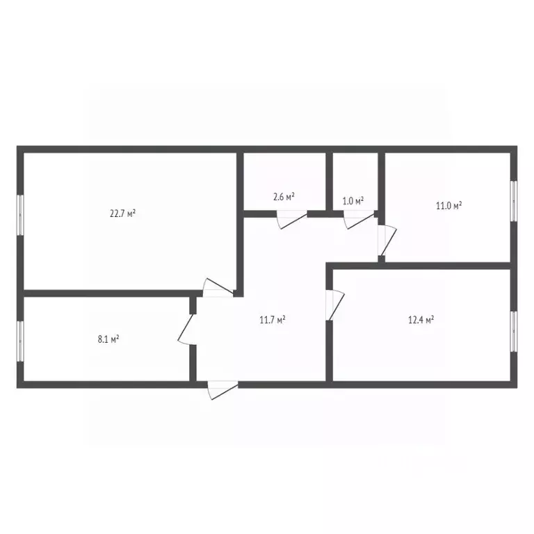 3-к кв. Амурская область, Благовещенск ул. Воронкова, 24 (67.4 м) - Фото 2