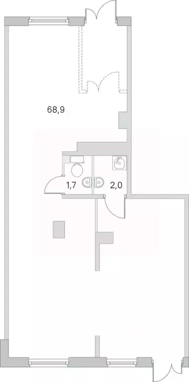 Помещение свободного назначения в Ленинградская область, Сертолово ... - Фото 1