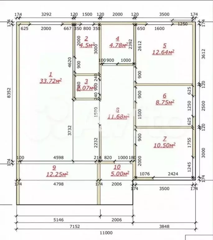 Дом в Марий Эл, Медведевский район, Пекшиксолинское с/пос, д. Большой ... - Фото 2