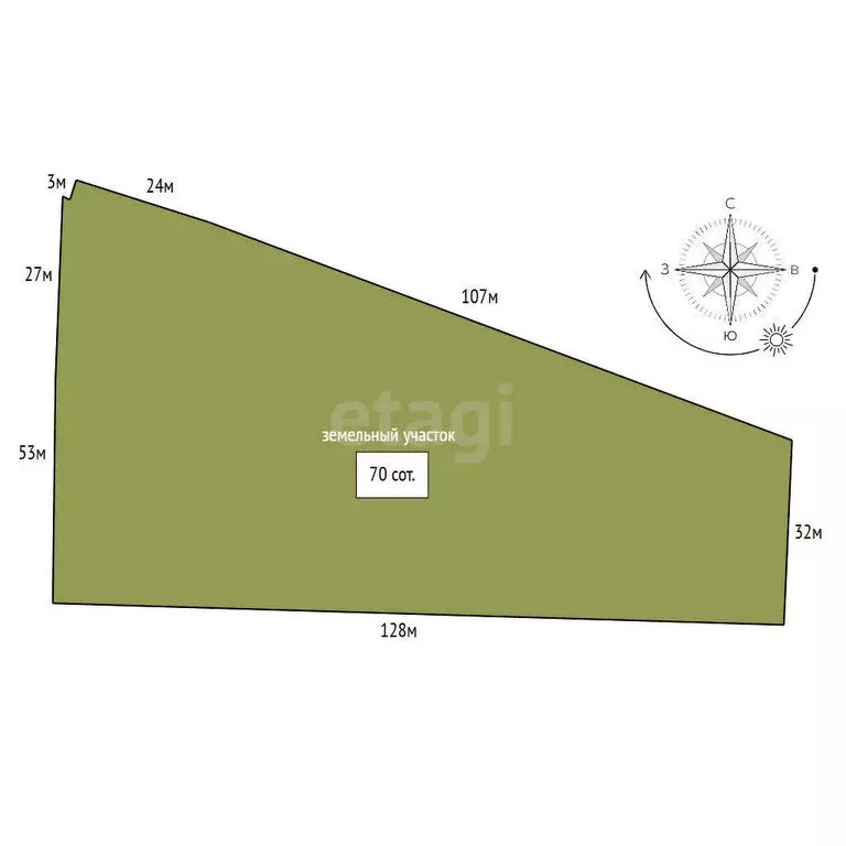 Дом в Санкт-Петербург, территория Ольгино, улица Коммунаров (300 м) - Фото 1