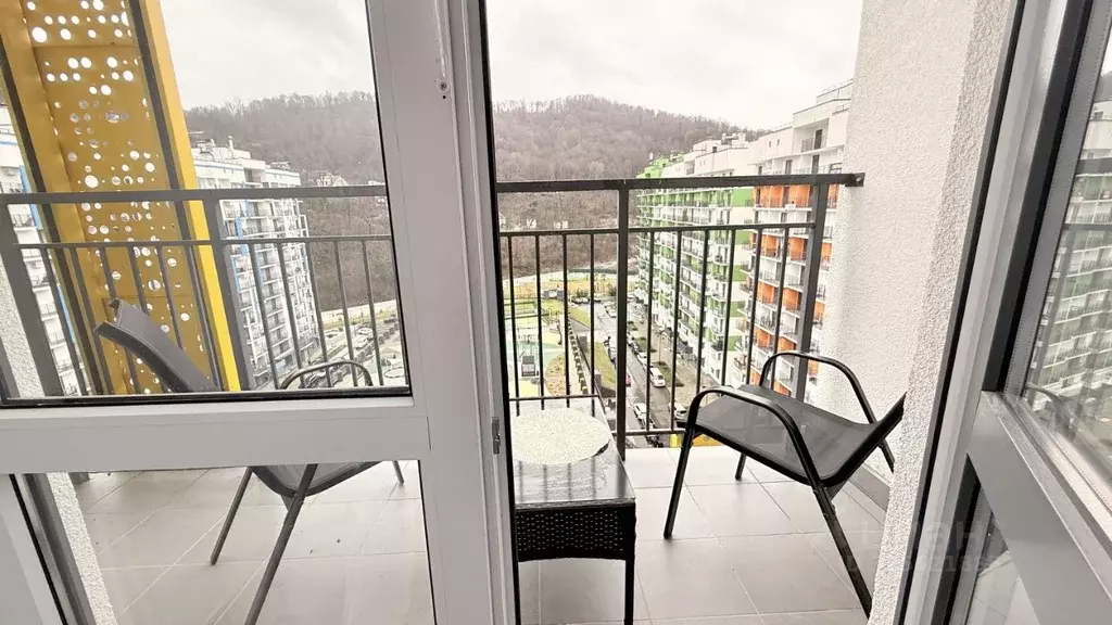 Студия Краснодарский край, Сочи ул. Искры, 88к3 (29.0 м) - Фото 2