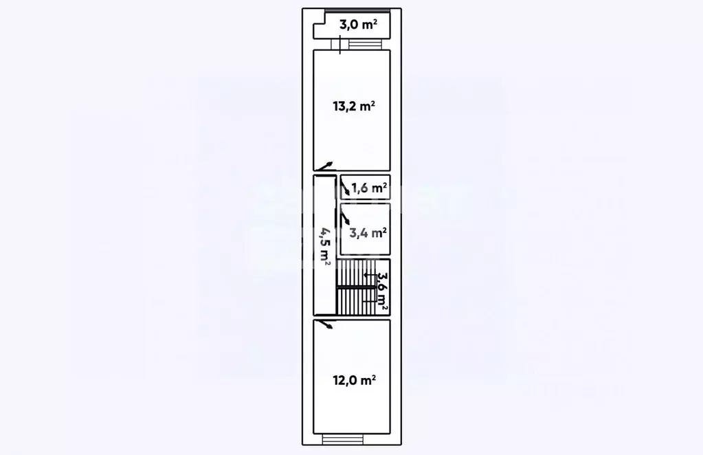 3-к кв. Севастополь просп. Генерала Острякова, 155А (80.0 м) - Фото 2