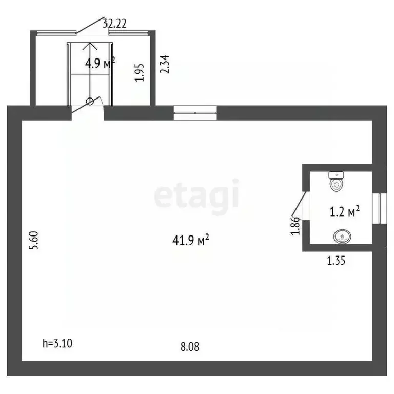 Помещение свободного назначения в Ростовская область, Ростов-на-Дону, ... - Фото 2