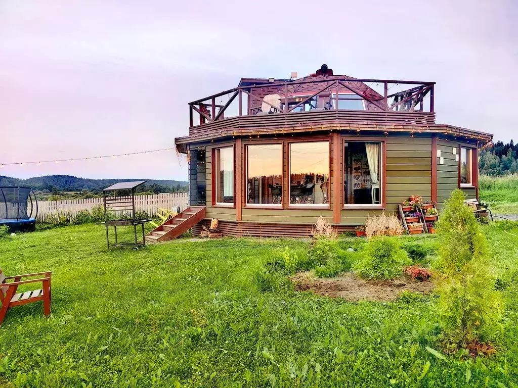 Дом в Карелия, Лахденпохский муниципальный округ, пос. Сорола, 0022204 ... - Фото 1