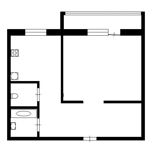 1-к кв. Красноярский край, Красноярск ул. Мужества, 18 (43.0 м) - Фото 2