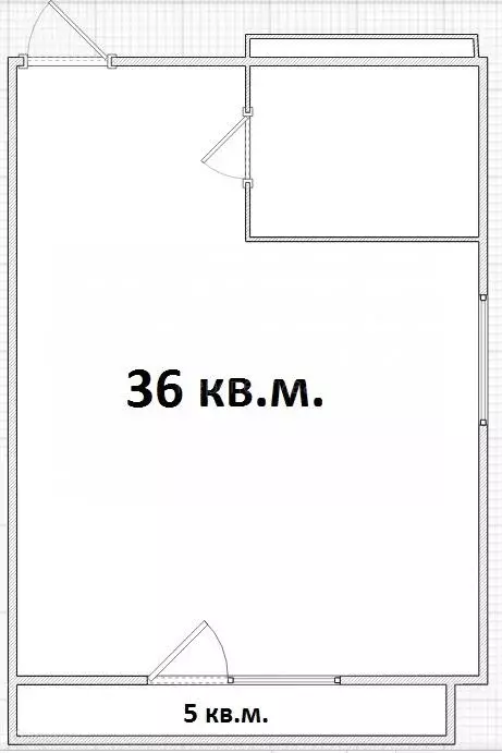 Продаётся 1-к квартира, 36 м - Фото 1
