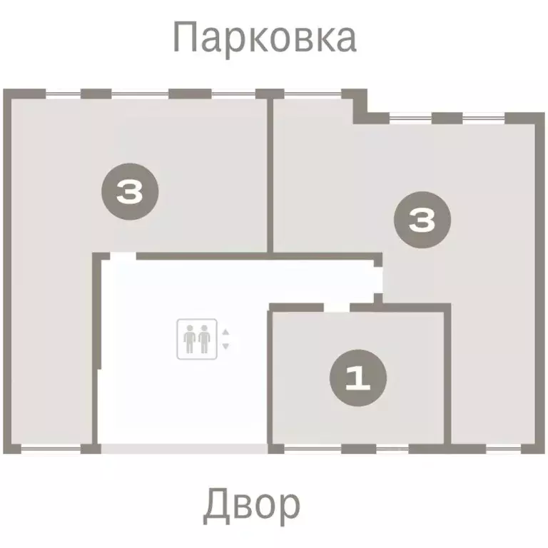 1-к кв. Свердловская область, Екатеринбург Академический мкр, 19-й ... - Фото 2