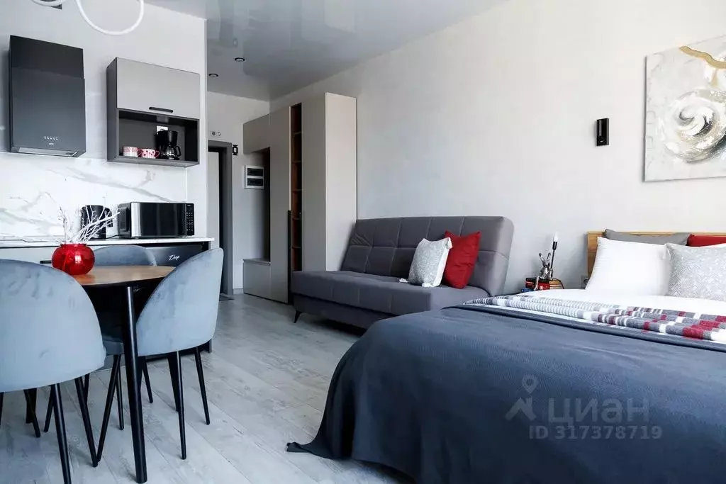 1-к кв. Иркутская область, Иркутск ул. Эдуарда Дьяконова, 10 (30.0 м) - Фото 0