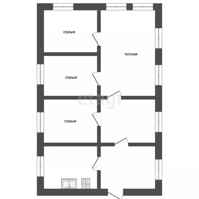 Дом в Саратовская область, Самойловский район, Святославское ... - Фото 2
