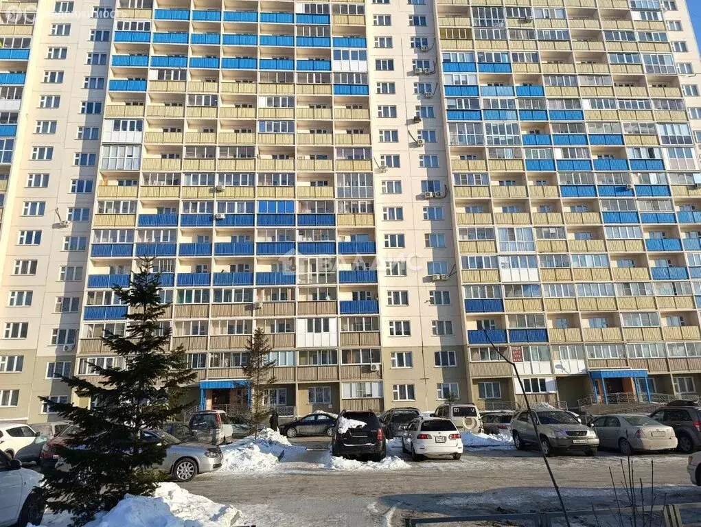 Квартира-студия: Новосибирск, улица Фадеева, 66/8 (28 м) - Фото 0