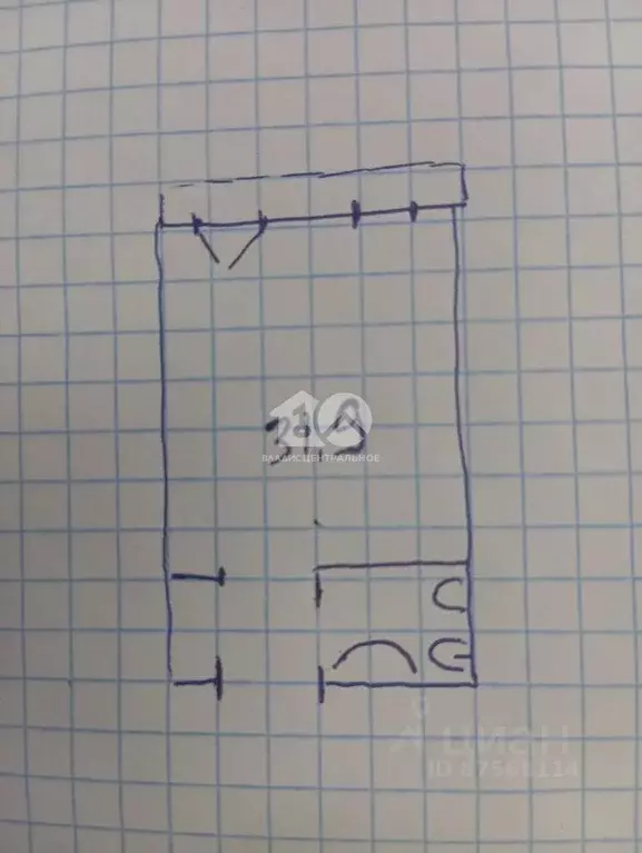 Студия Новосибирская область, Новосибирск ул. Заслонова, 13/12 (31.9 ... - Фото 2