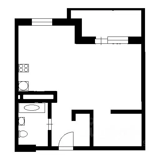 1-к кв. Воронежская область, Воронеж ул. Челюскинцев, 101В (41.0 м) - Фото 2