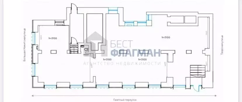 Помещение свободного назначения в Москва Большая Никитская ул., 12С1 ... - Фото 1