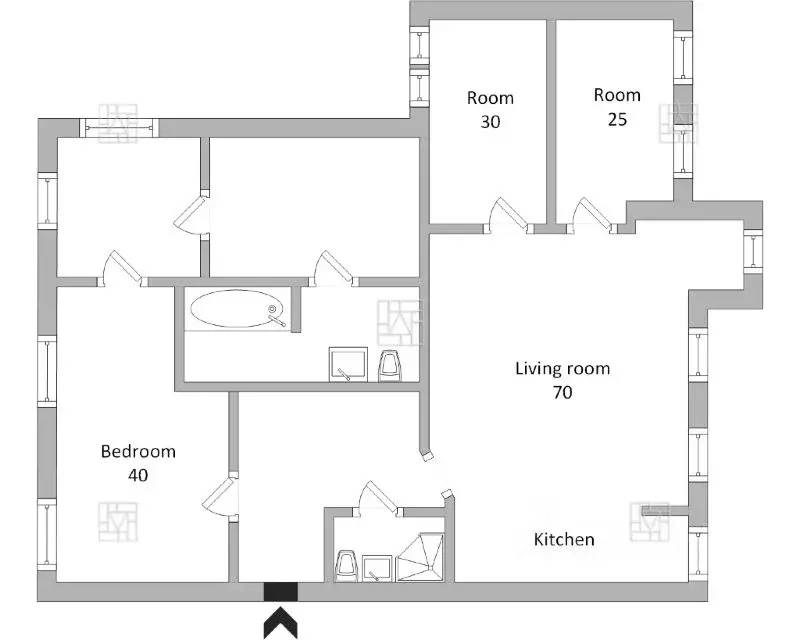 4-к кв. Москва ул. Сретенка, 9 (170.0 м) - Фото 2