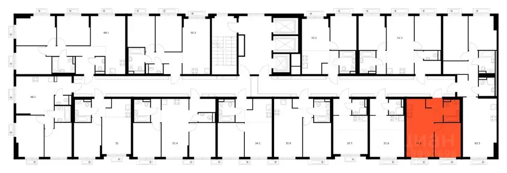 1-к кв. Московская область, Ленинский городской округ, Боброво пгт ... - Фото 2