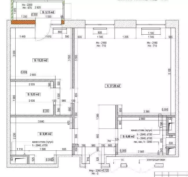 2-к кв. Москва Шелепихинская наб., 34к2зд2 (73.0 м) - Фото 2