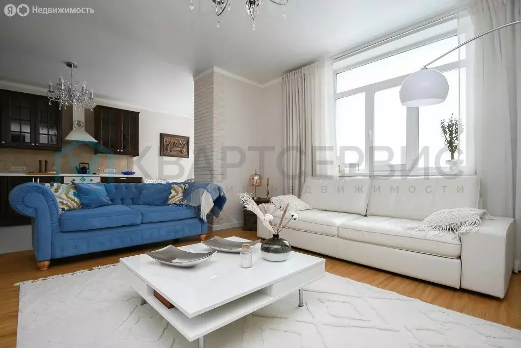 3-комнатная квартира: Омск, проспект Комарова, 15к1 (89 м) - Фото 2