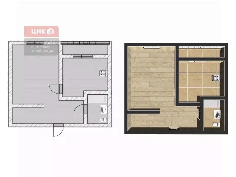1-к кв. Рязанская область, Рязанский район, Дядьковское с/пос, с. ... - Фото 2