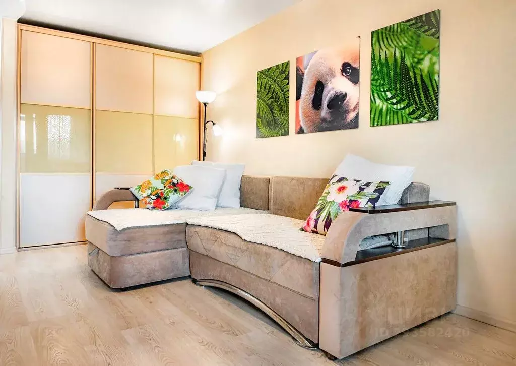 Студия Приморский край, Владивосток ул. Башидзе, 5 (36.0 м) - Фото 1