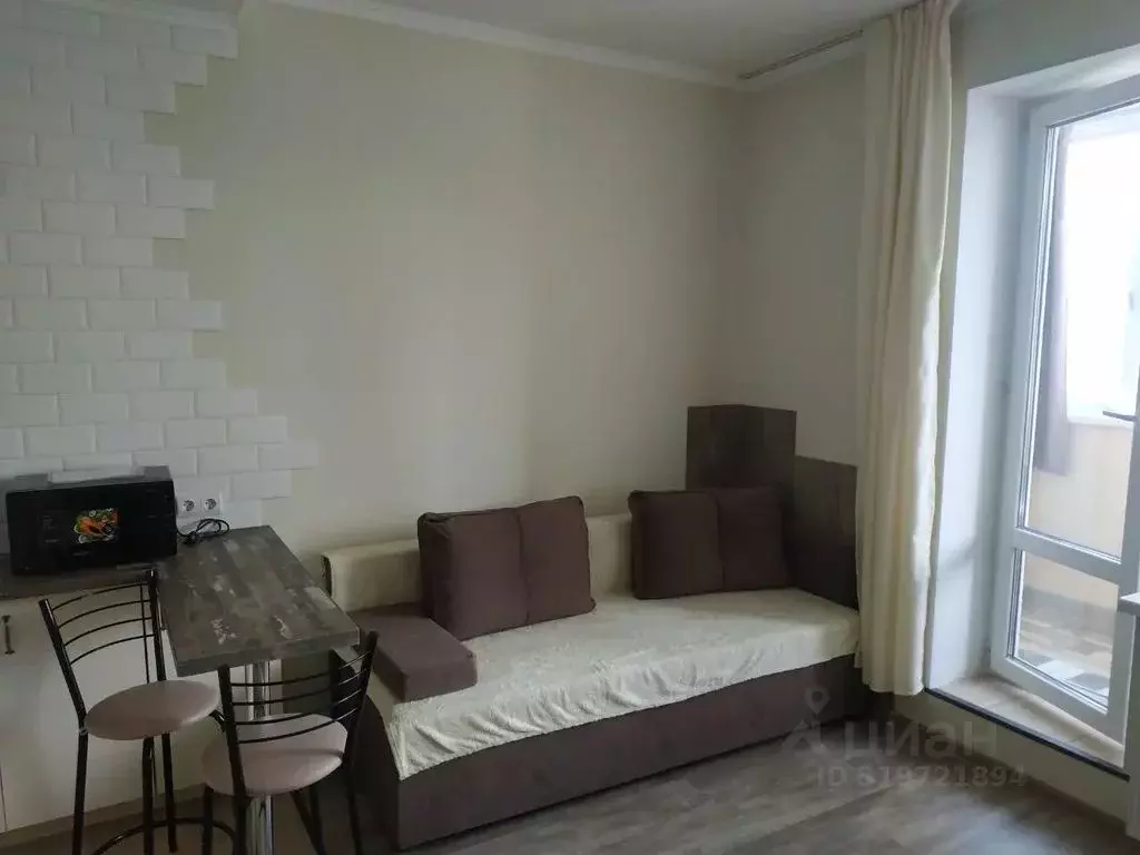 Студия Санкт-Петербург ул. Федора Котанова, 5к2 (25.0 м) - Фото 1